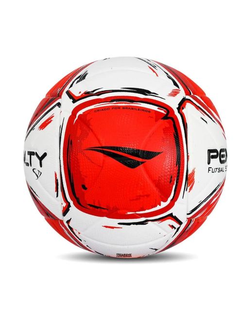 Bola Futsal Penalty S11 R2 XXIV Unissex - Vermelha/Branca