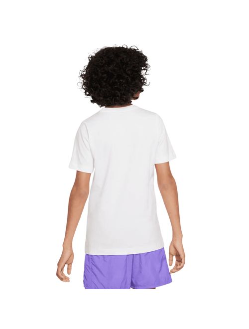 Camiseta Nike Basketball Ball Infantil - Branca