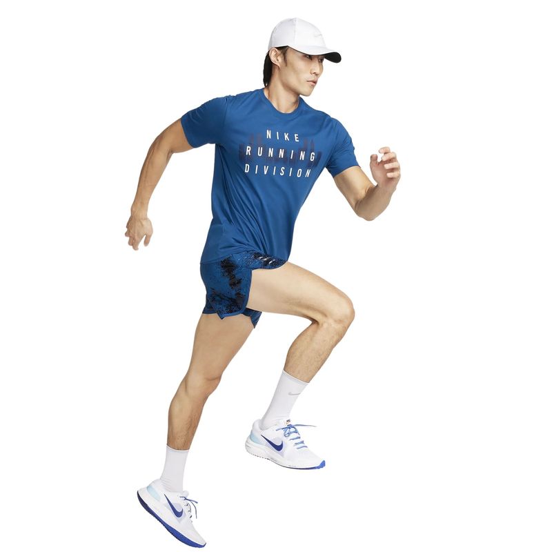 Camiseta-Nike-Running-Division-Masculina---Azul-