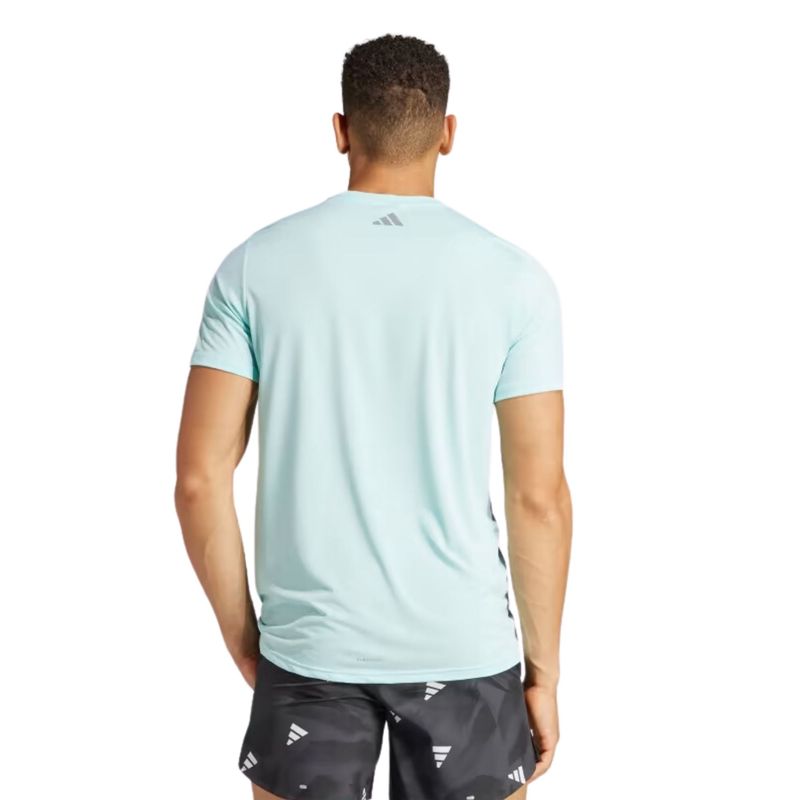 Camiseta  Adidas Brand Love Run It Masculina - Azul