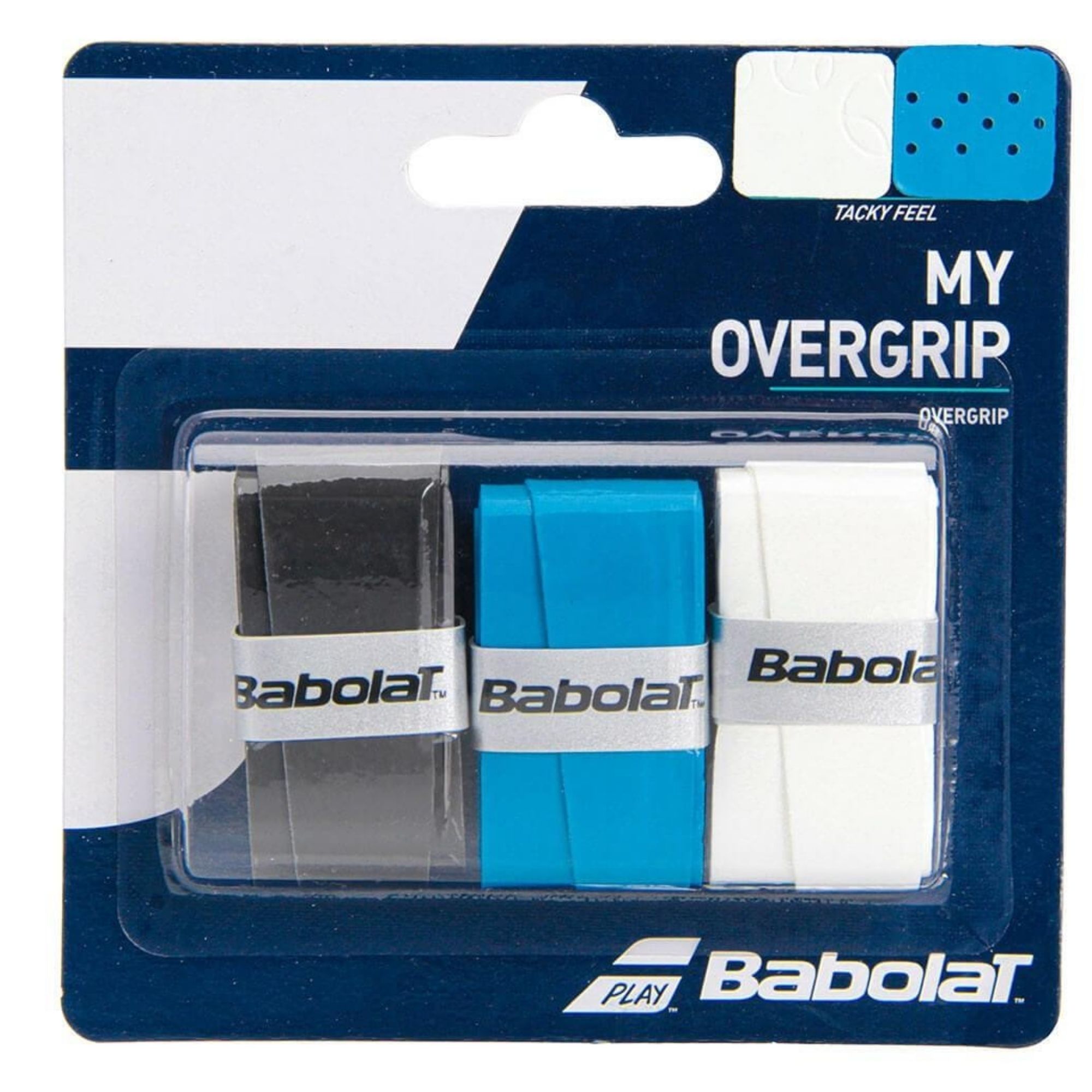 Overgrip Babolat My X3 Unissex - Preto/Multicolor