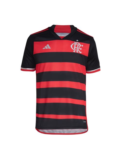 Camisa Flamengo I 24/25 Adidas Masculina - Vermelha/Preta