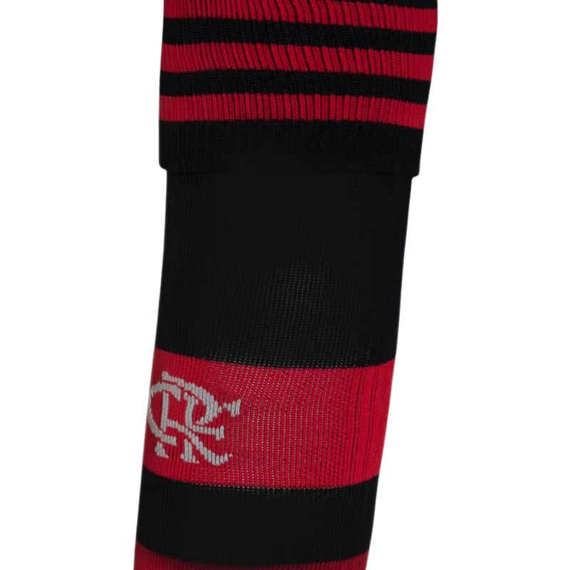 Meiao-Flamengo-I-24-25-Adidas-Unissex---Vermelha-Preta