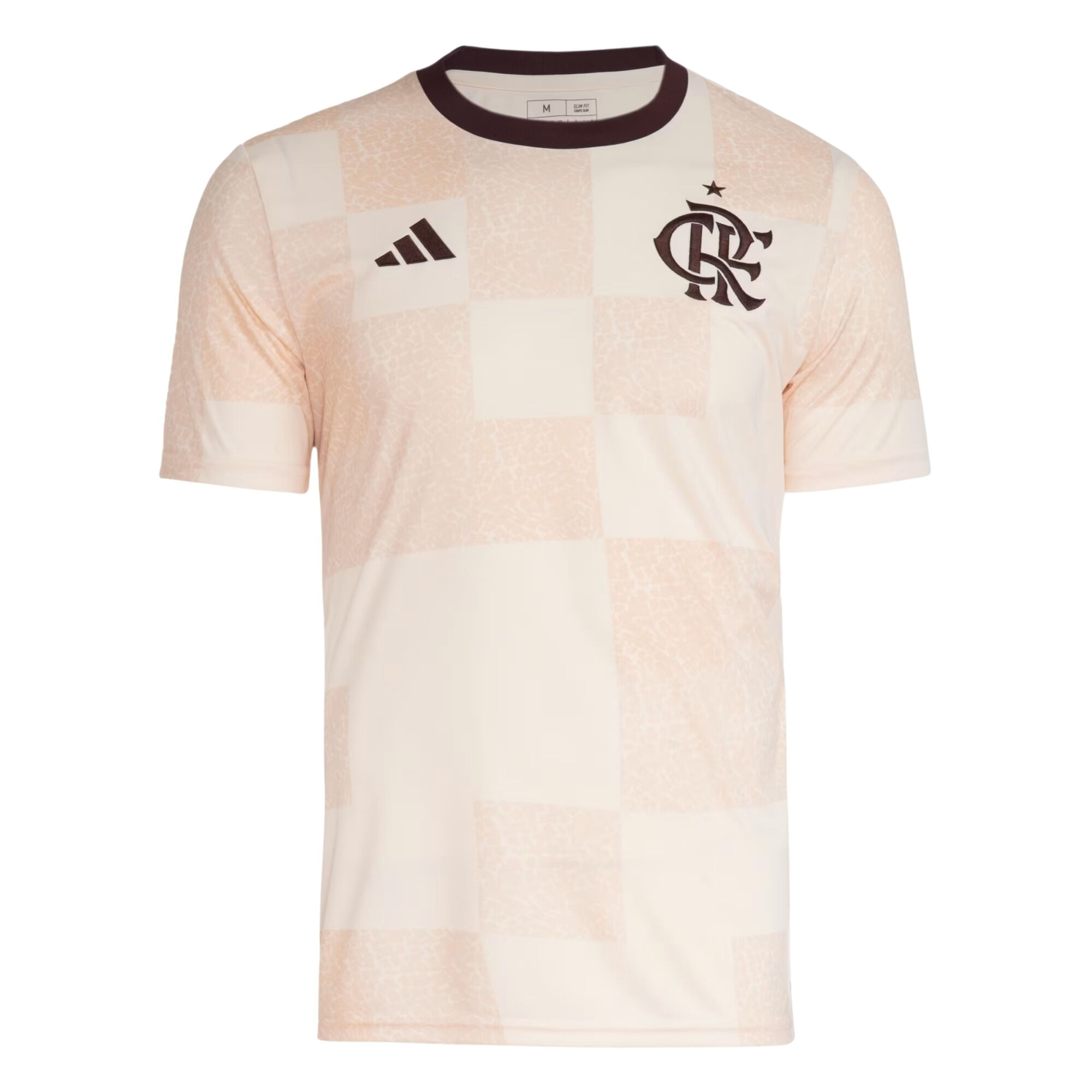 Camisa Flamengo 24/25 Adidas Pre Jogo Masculina - Bege