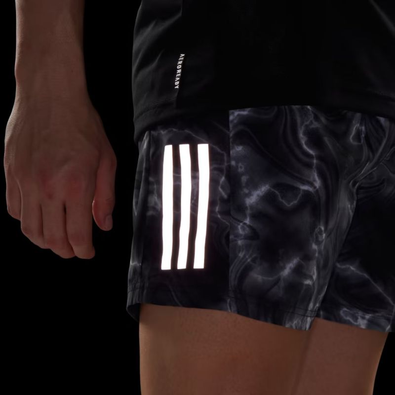 Shorts Adidas Own The Run Masculino - Preto/Branco