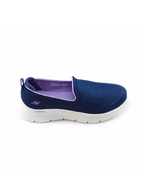 Tênis Skechers Go Walk Flex Feminino - Marinho/Lilás