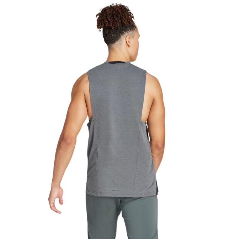 Regata-Adidas-D4T-Tank-Designed-Masculina---Cinza