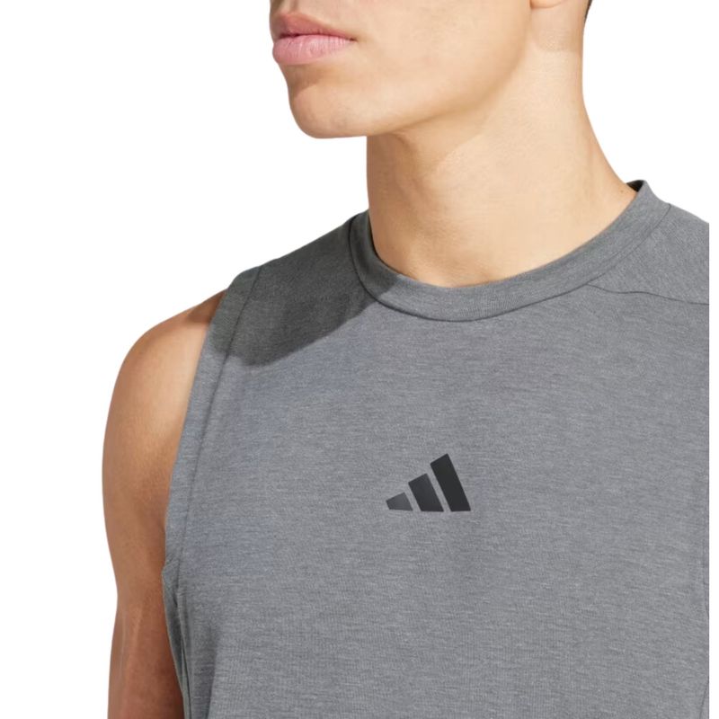 Regata-Adidas-D4T-Tank-Designed-Masculina---Cinza