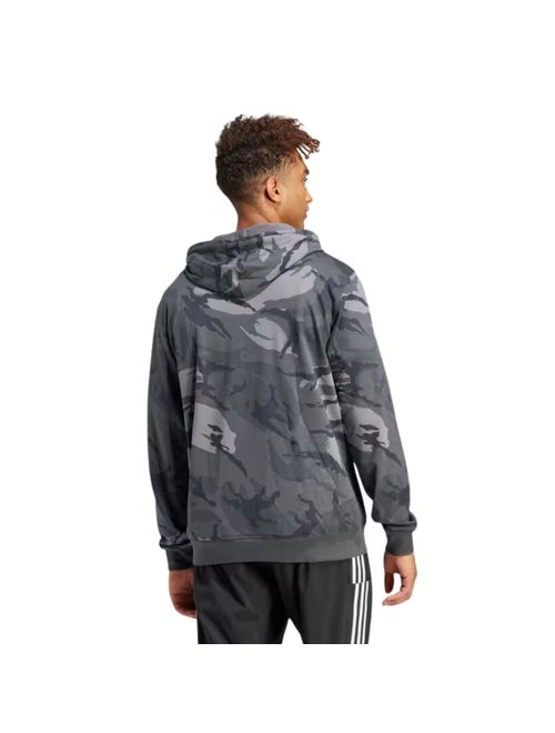 Blusão Com Capuz Adidas Seasonal Essentials Masculino - Cinza Camuflado