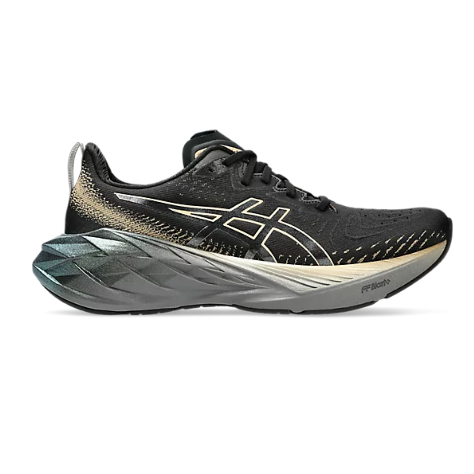 Tênis Asics Novablast 4 Platinum Masculino - Preto/Chapanhe