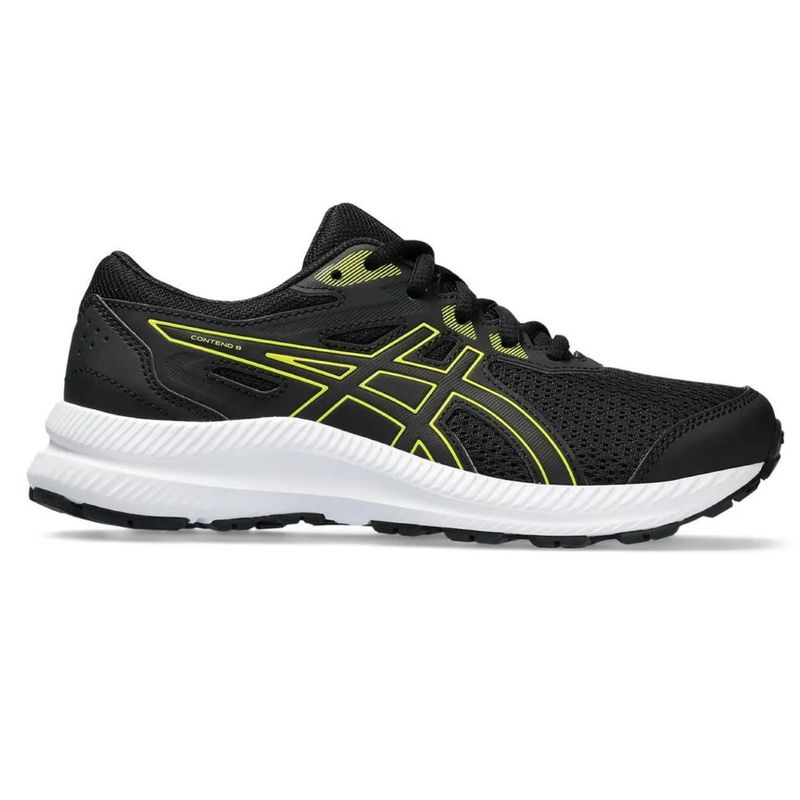 Tenis-Asics-Contend-8-Gs-Infantil---Preto-Amarelo