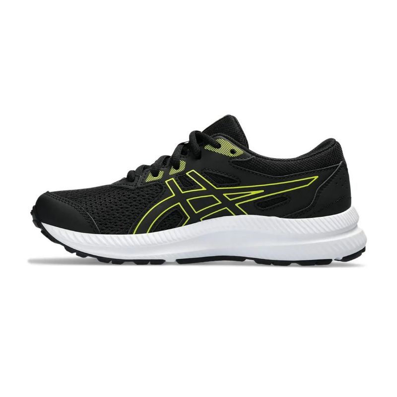 Tenis-Asics-Contend-8-Gs-Infantil---Preto-Amarelo