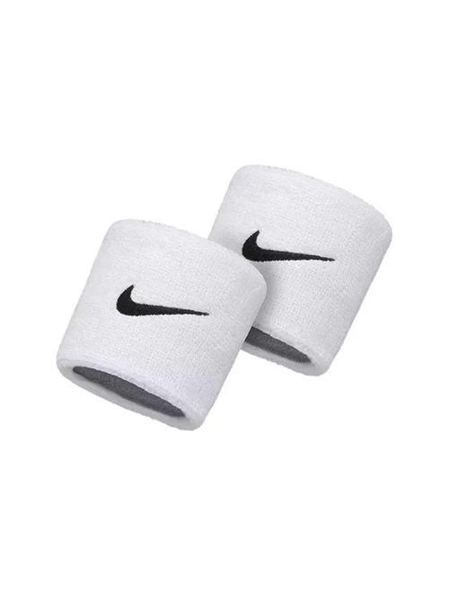 Munhequeira Nike Swoosh Wristbands Unissex - Branca