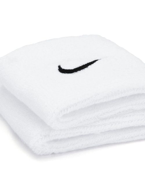 Munhequeira Nike Swoosh Wristbands Unissex - Branca