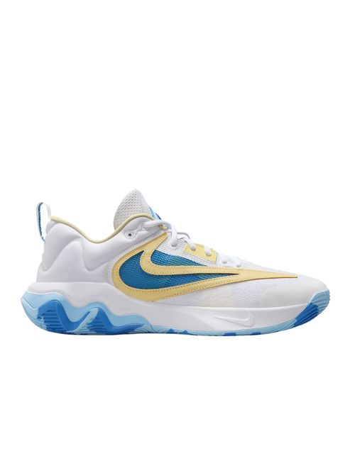 Tênis Nike Giannis Immortality 3 Masculino - Branco/Azul