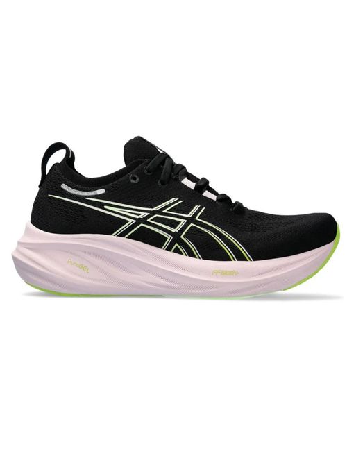 Tênis Asics Gel-Nimbus 26 Feminino - Preto/Verde