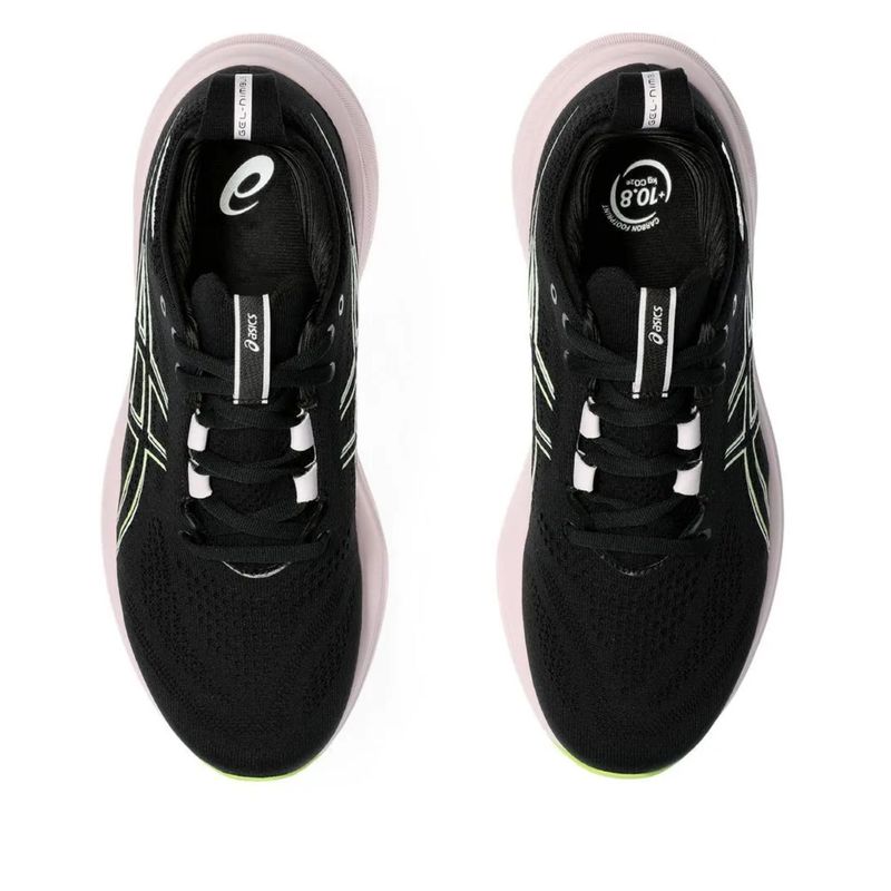 Tenis-Asics-Gel-Nimbus-26-Feminino---Preto-Verde