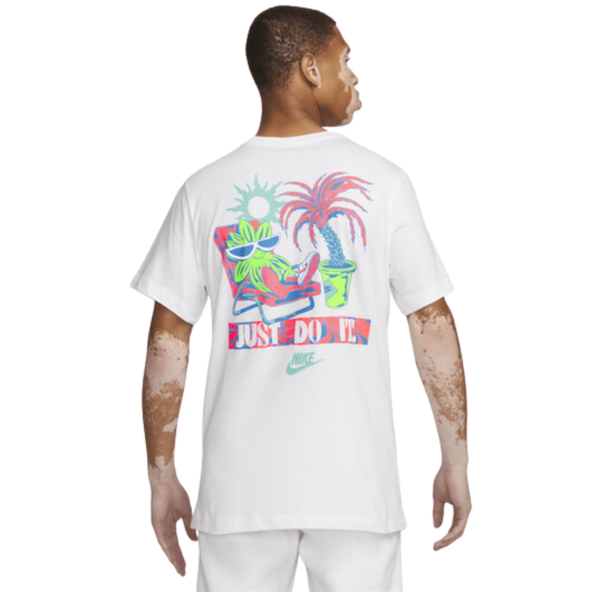 Camiseta Nike Sportswear Spring Break Sun Masculina - Branca