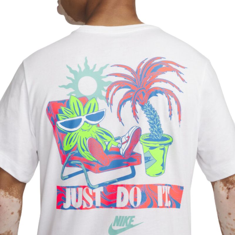 Camiseta Nike Sportswear Spring Break Sun Masculina - Branca