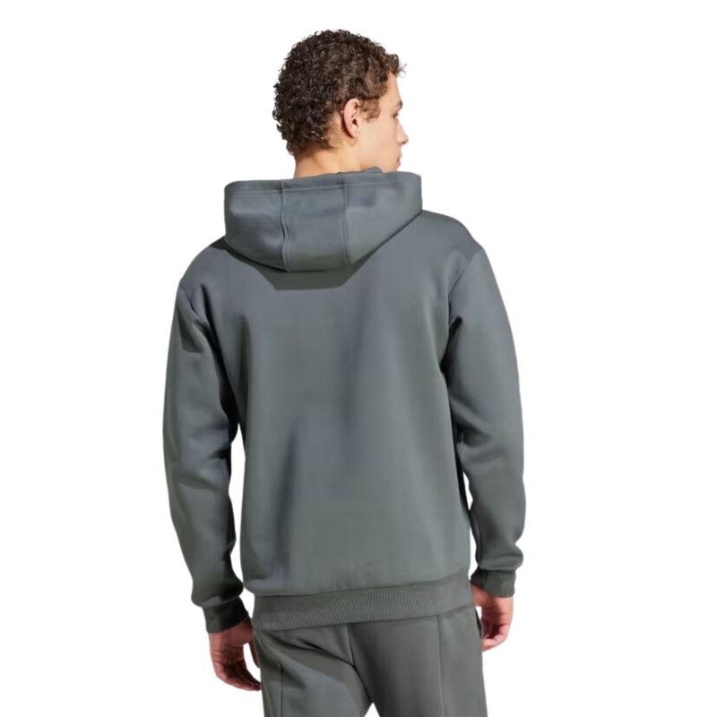 Blusao-Com-Capuz-Adidas-Future-Icons-Badge-Of-Sport-Masculino---Cinza