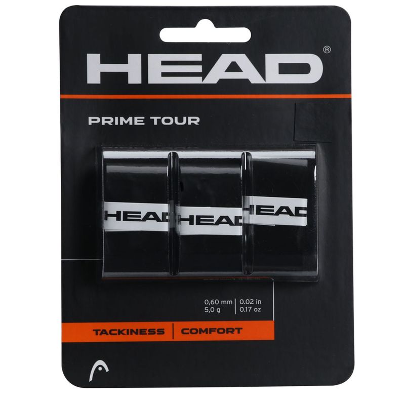Over Grip Head Prime Tour Unissex - Preto