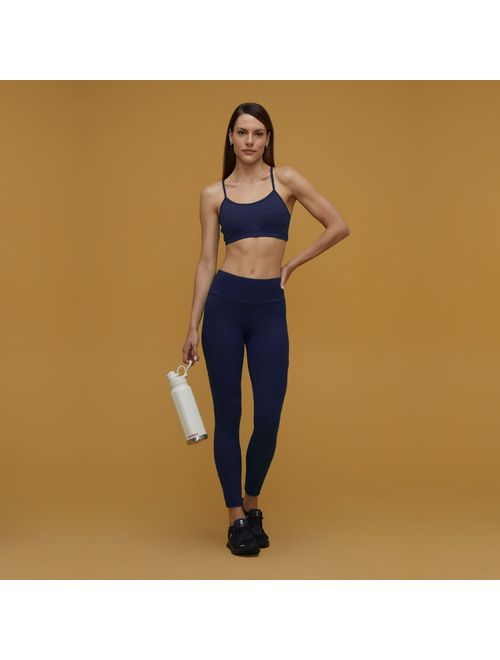 Legging Fitness Barra - Azul Marinho