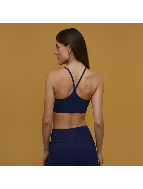 Top Fitness Nadador Berta - Azul Marinho