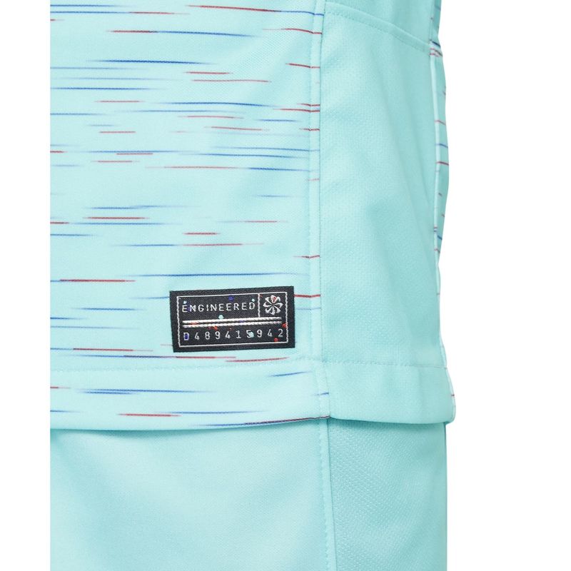 Camisa Barcelona III 23/24 Nike Stadium Infantil - Azul/Preto