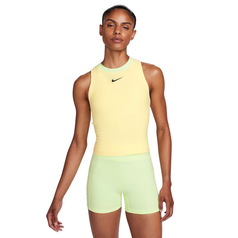 Regata Nike Court Slam Tank Feminina - Amarela