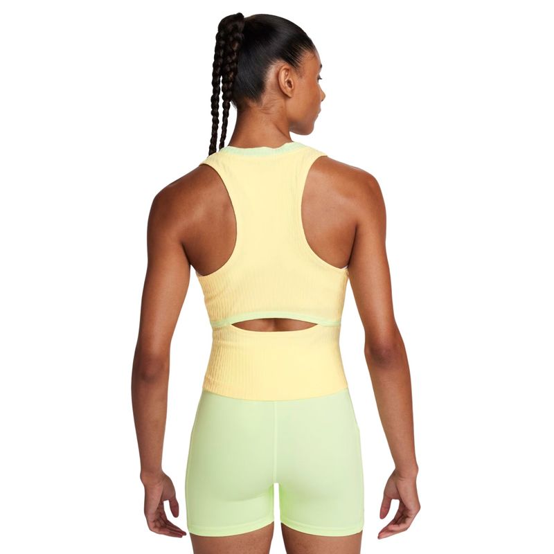 Regata Nike Court Slam Tank Feminina - Amarela