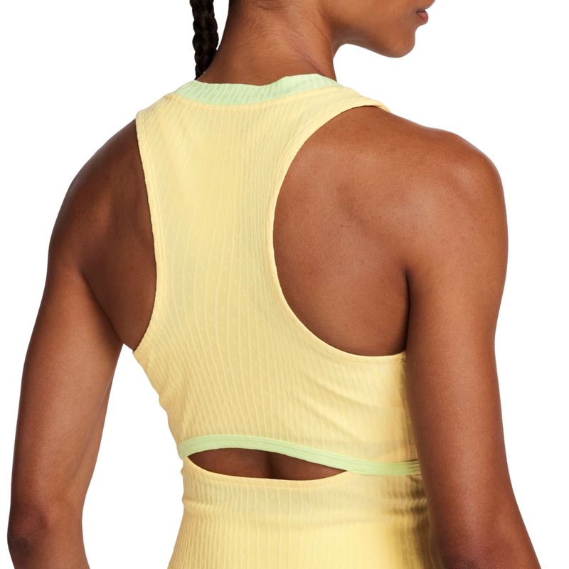 Regata Nike Court Slam Tank Feminina - Amarela