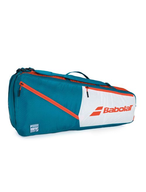 Raqueteira babolat evo x6 azul/vermelha