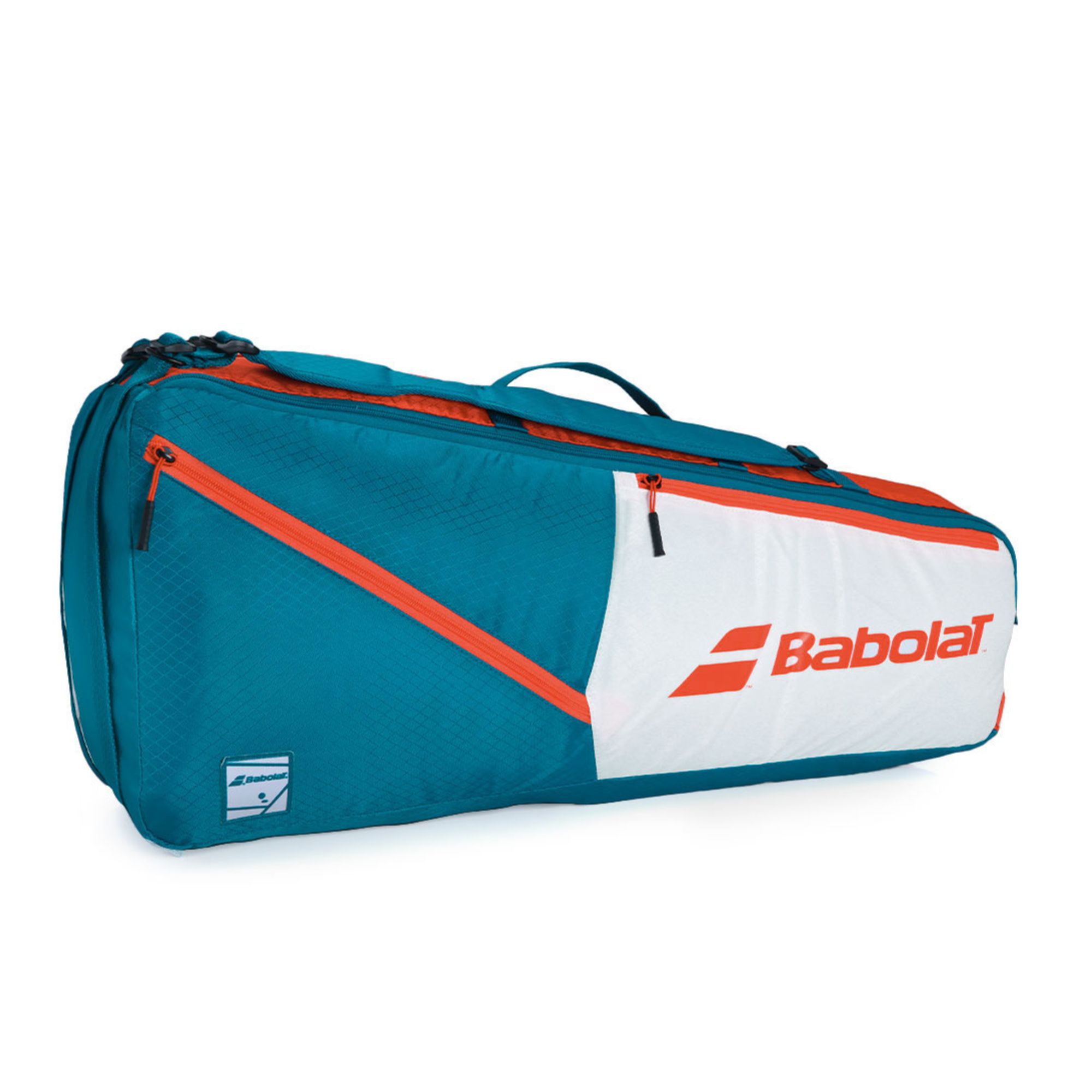Raqueteira babolat evo x6 azul/vermelha - Bayard Esportes