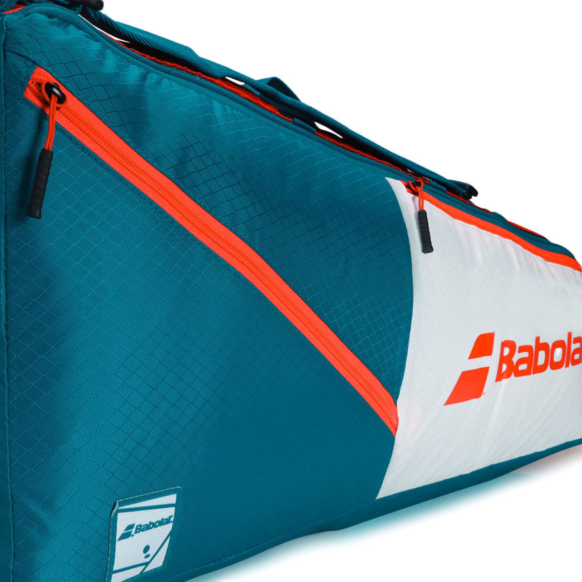 Raqueteira babolat evo x6 azul/vermelha - Bayard Esportes