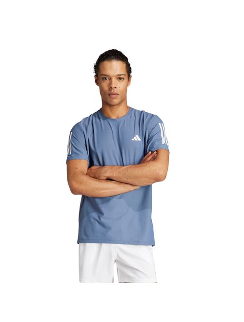 Camiseta Adidas Own Run  Masculina - Azul