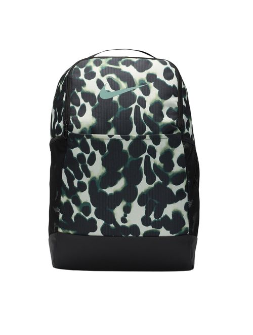 Mochila Nike Brasilia Média 24L Unissex - Preta/Branca