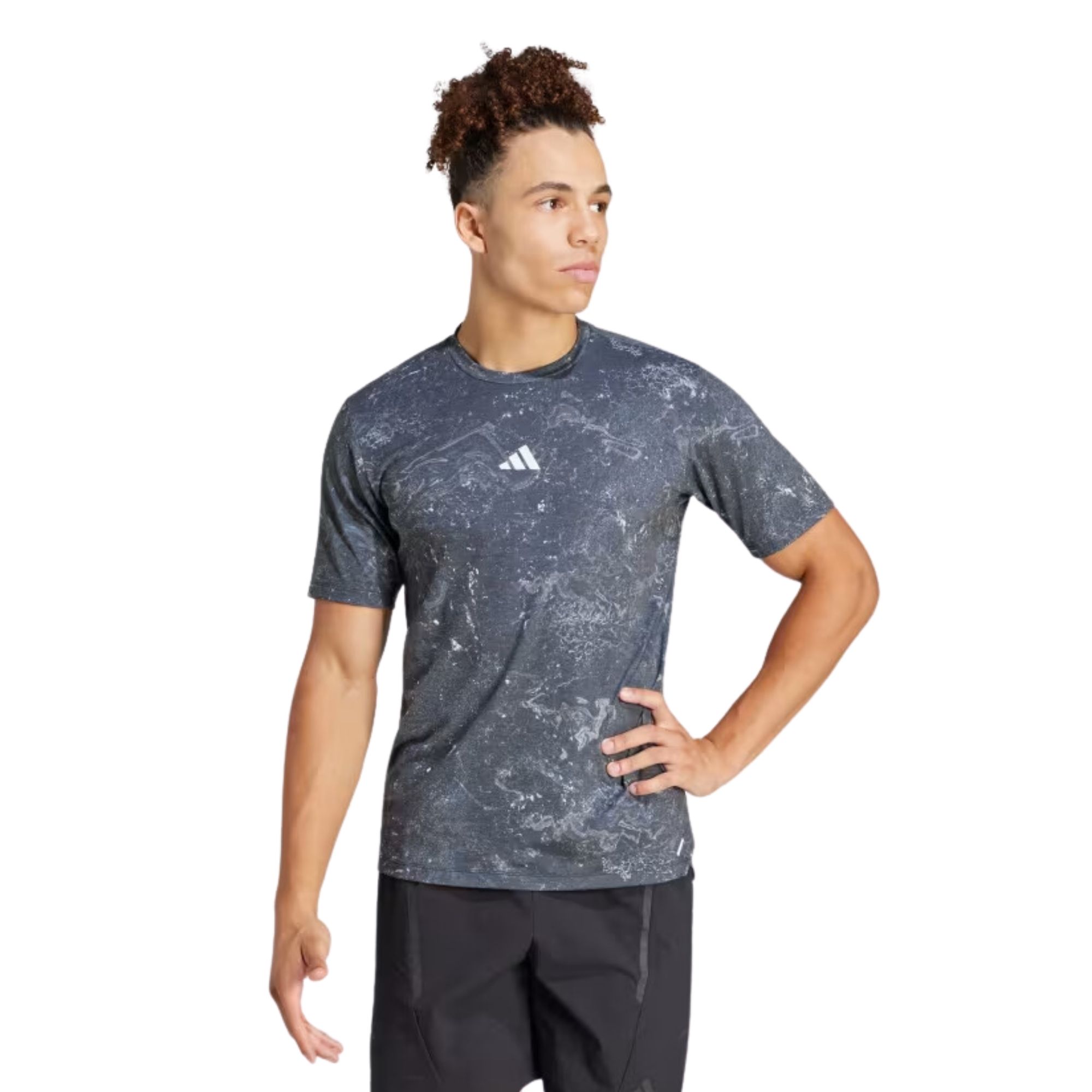 Camiseta Adidas Power Workout Mascuina - Preta
