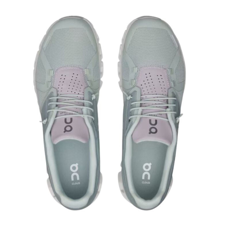 Tênis On Running Cloud 5 Masculino - Cinza/Verde