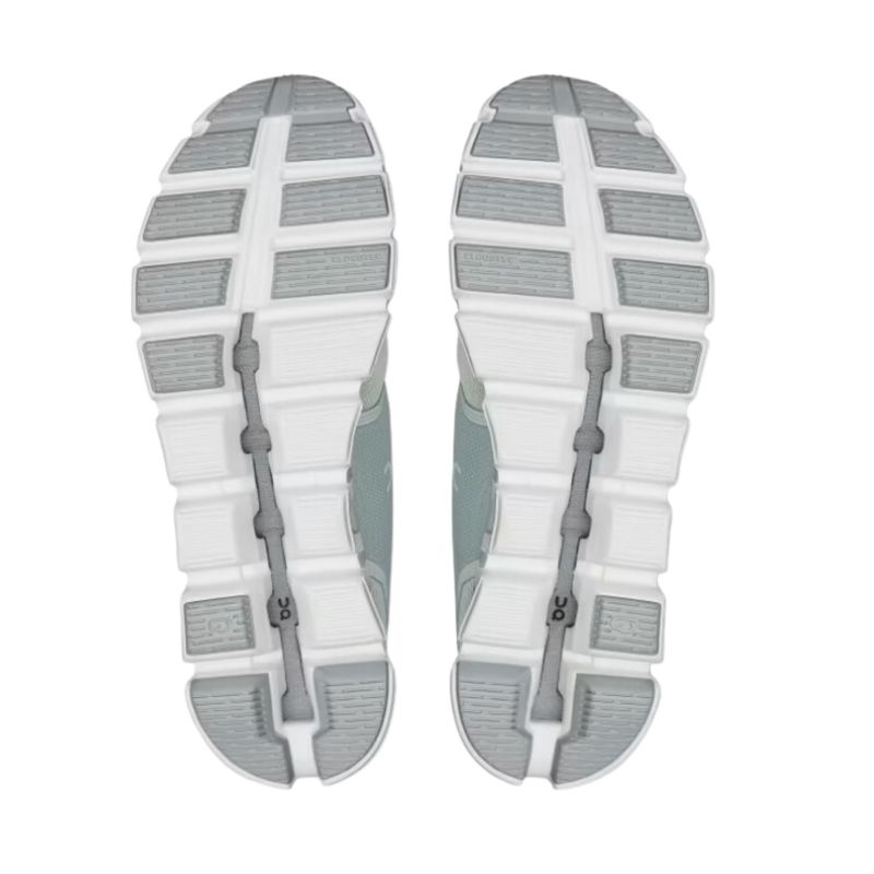 Tênis On Running Cloud 5 Masculino - Cinza/Verde