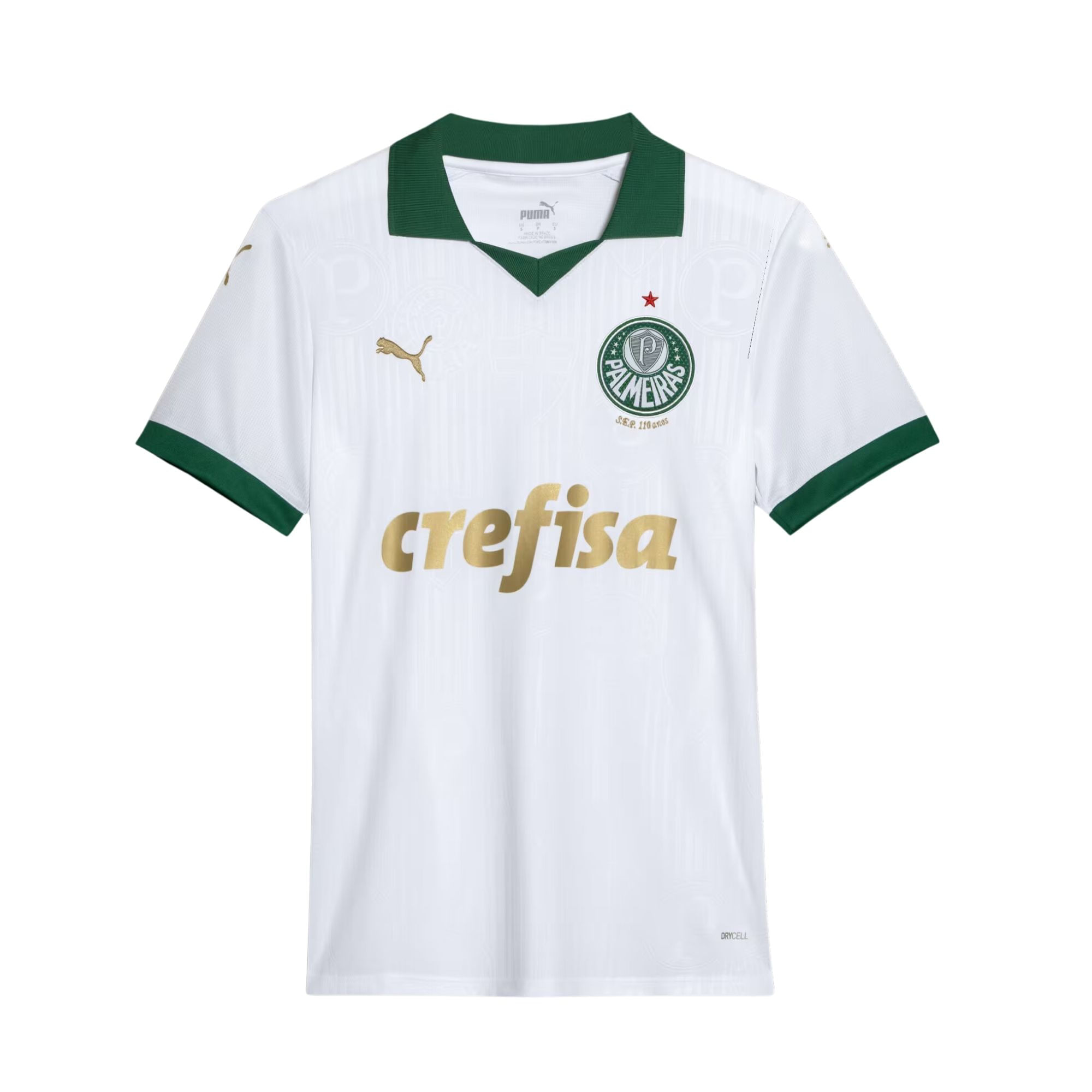 Camisa Palmeiras II 24/25 Puma Torcedora Away Feminina - Branca