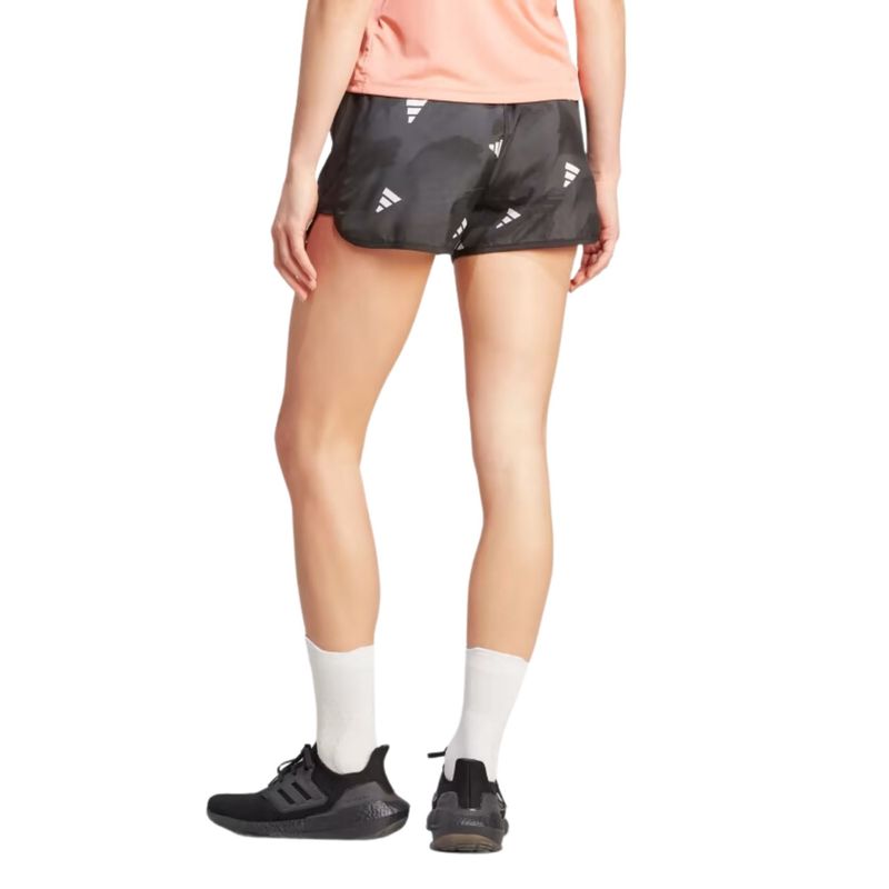 Shorts Adidas Run It Brand Love Feminino - Preto