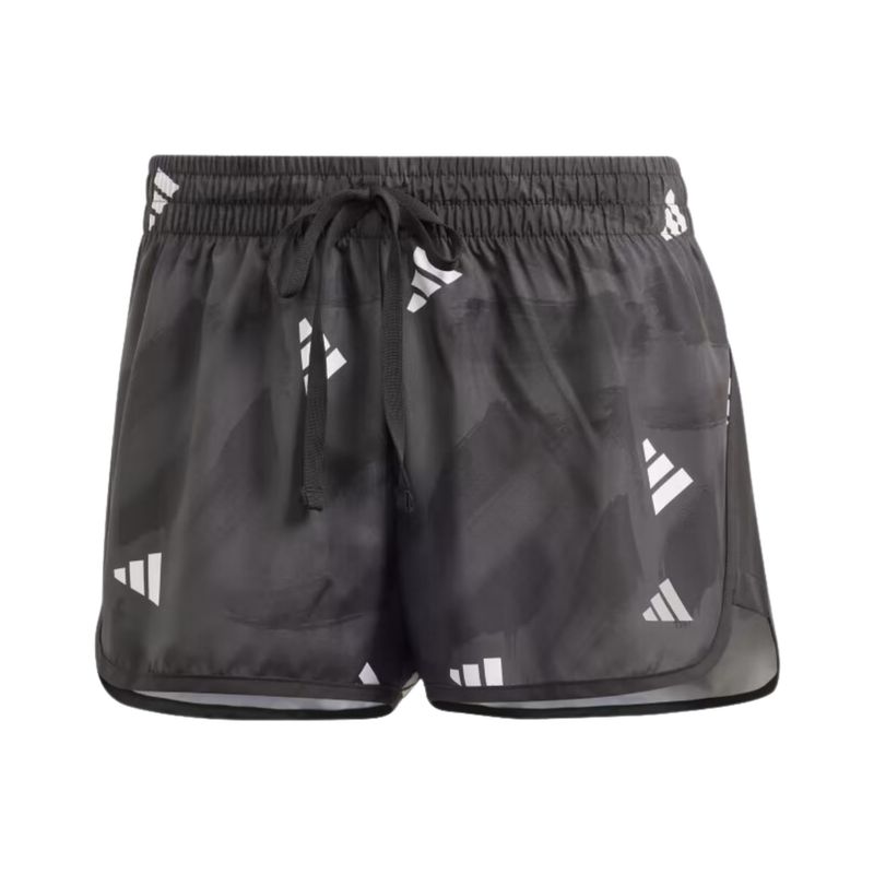 Shorts Adidas Run It Brand Love Feminino - Preto