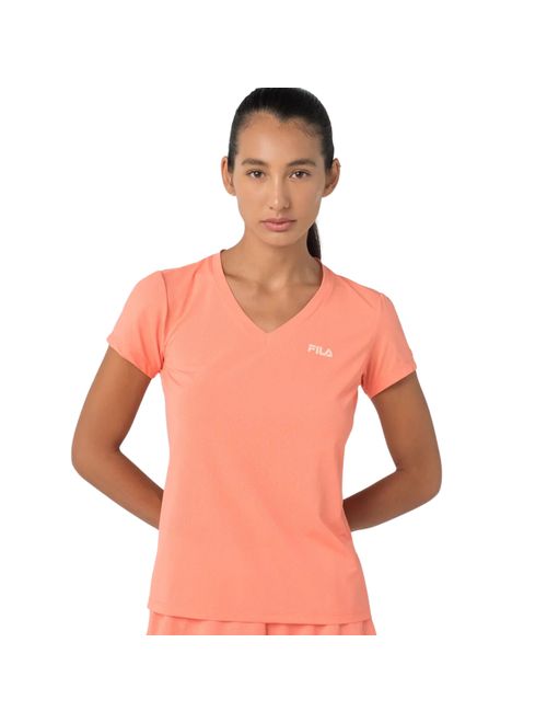Camiseta Fila Basic Freedom Feminina - Laranja