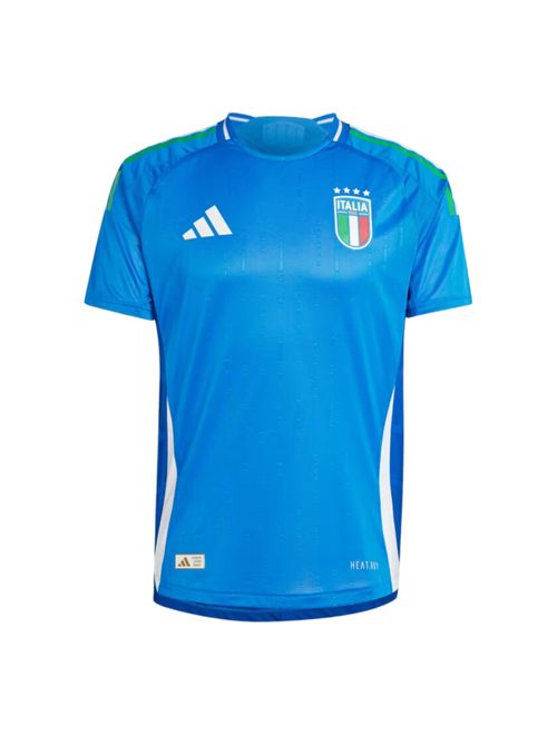 Camisa Itália I 2024/25 Adidas FIGC Jogador Masculina - Azul