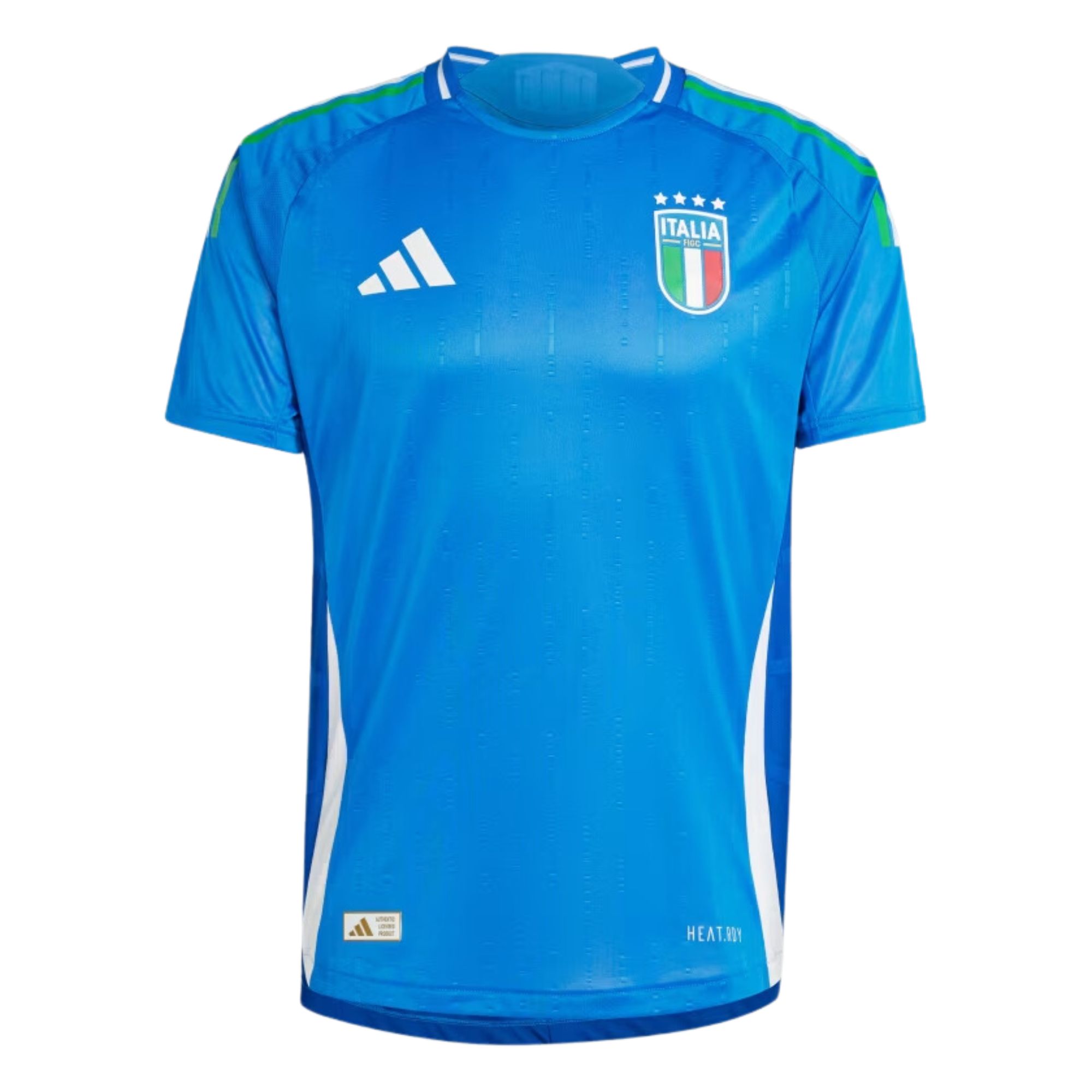 Camisa Itália I 2024/25 Adidas FIGC Jogador Masculina - Azul