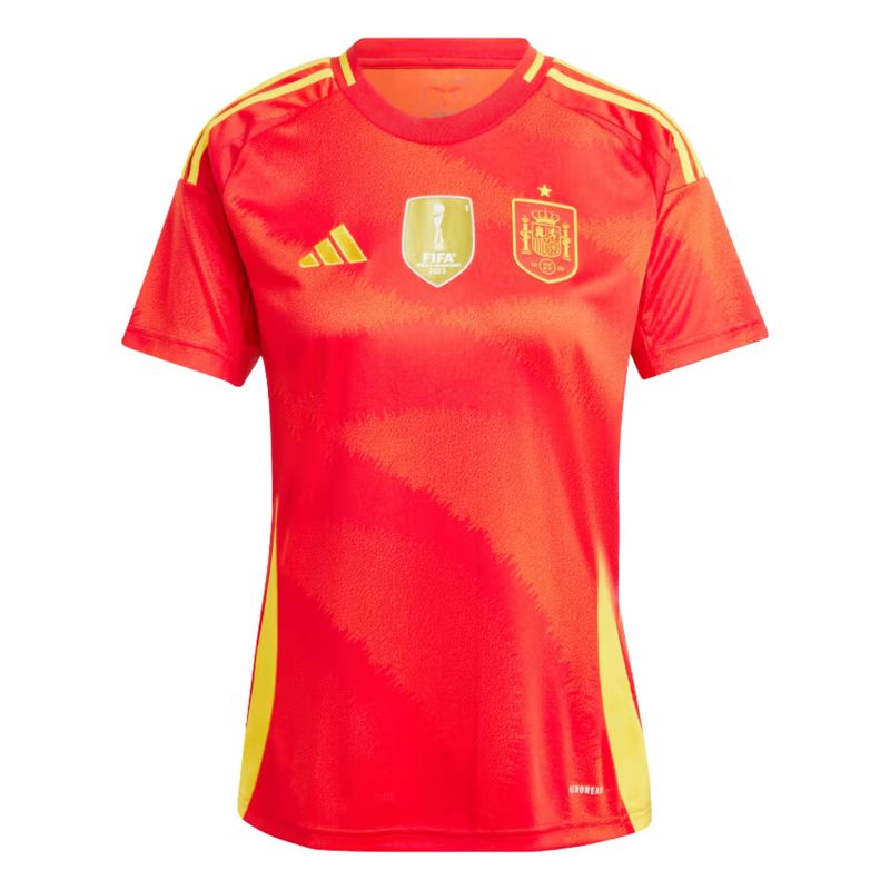 Camisa-Espanha-I-2024-25-Adidas-Torcedora-RFEF-Feminina---Vermelha