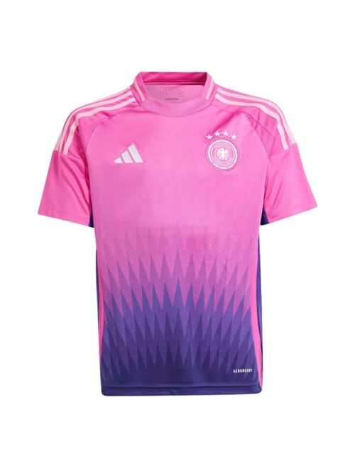 Camisa Alemanha II 2024/25 Adidas DFB Infantil - Rosa/Azul