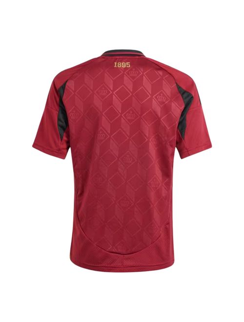Camisa Bélgica I 2024/25 Adidas RBFA Infantil - Vinho