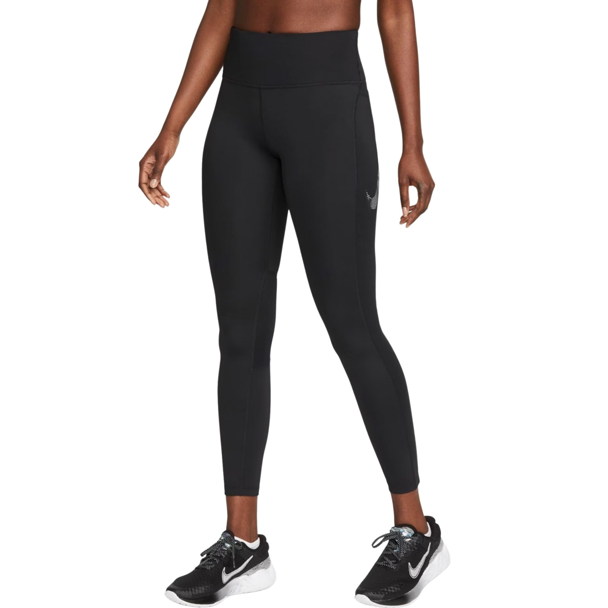 Calça Legging Nike Fast Mr 7/8 Tght Feminina - Preta