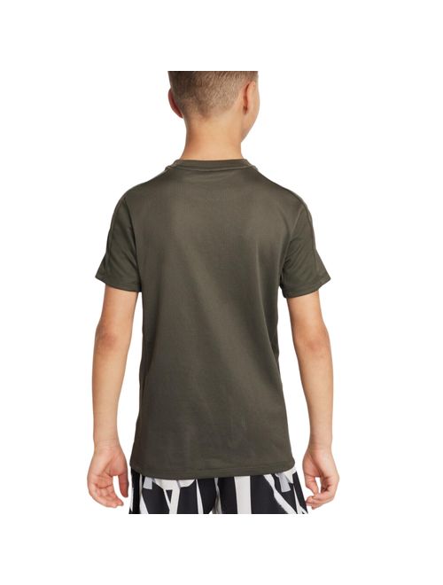 Camiseta Nike Dri-Fit Trphy23 Ss Infantil - Verde